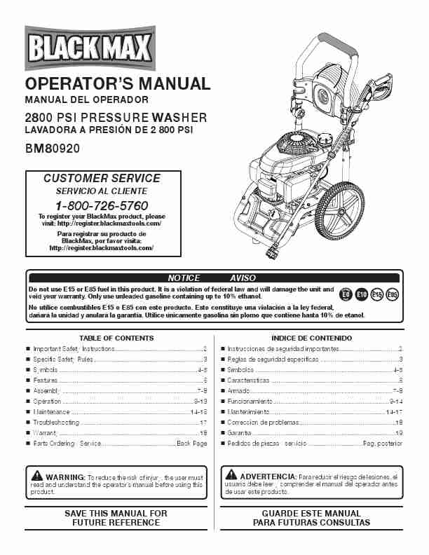 Black Max 2800 Psi Pressure Washer Mitsubishi Manual-page_pdf